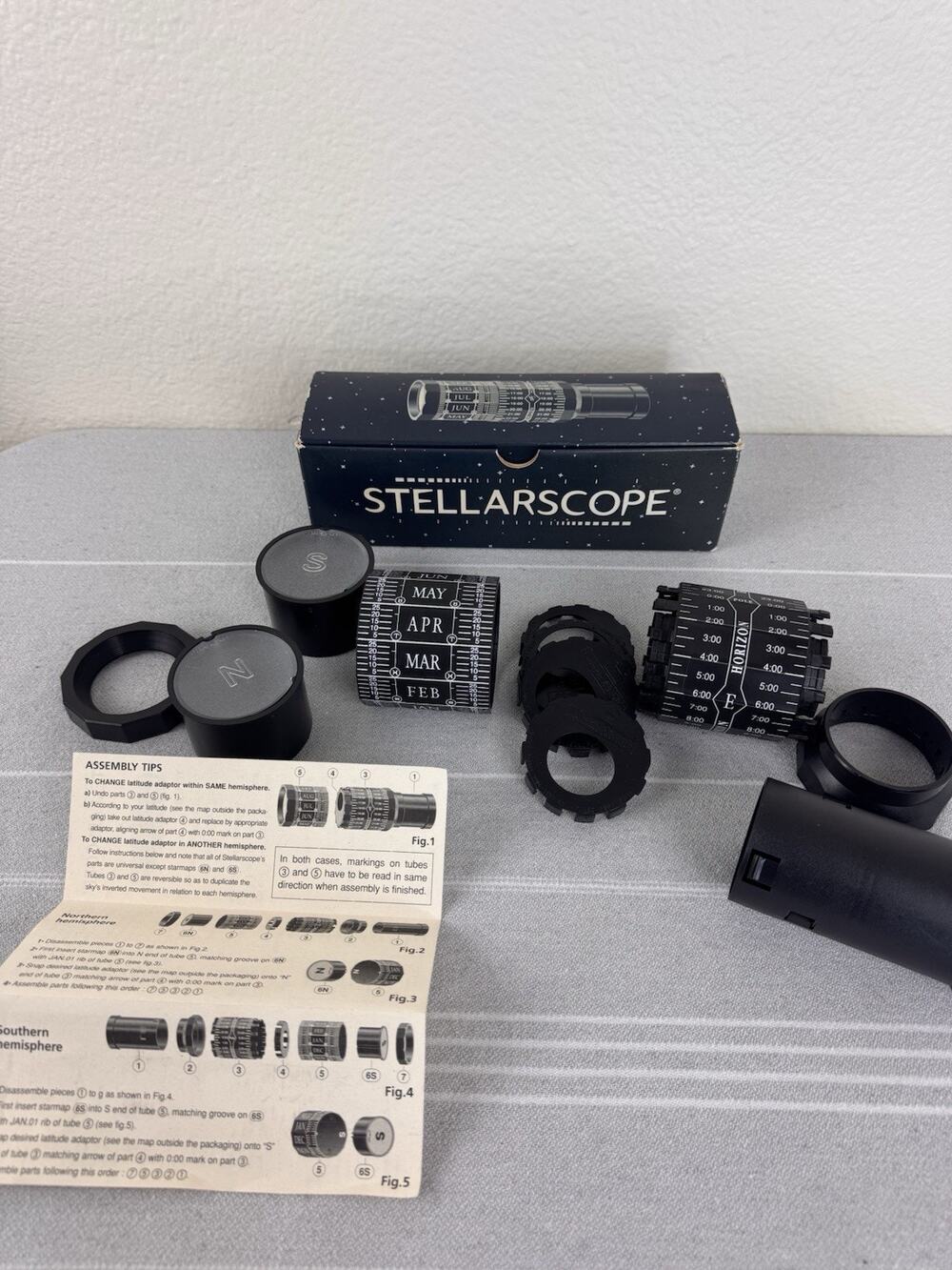 Vintage 1997 Sarut Stellarscope Handheld Star Finder Constellation Viewer w/Box